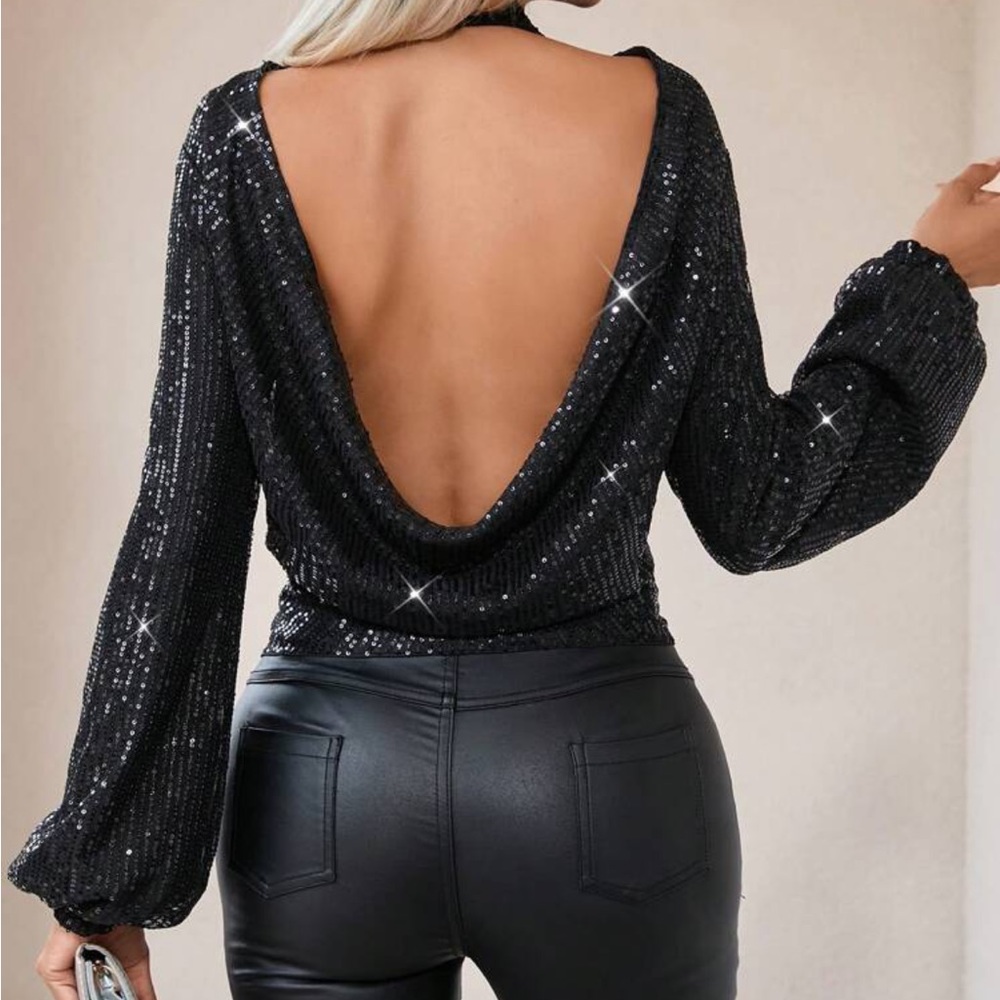 Backless Lantern Top ❤️ - Picture 1 of 4